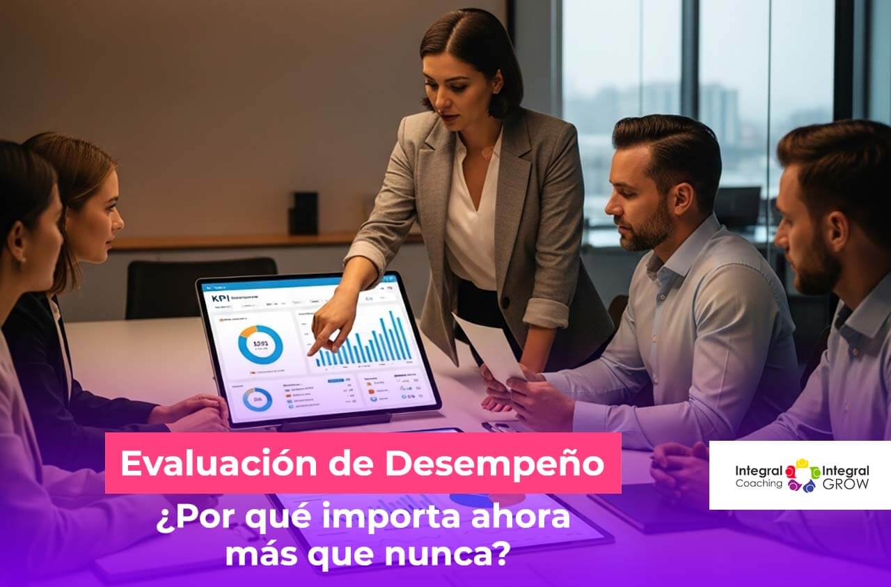 Reunión sobre evaluación de desempeño.
