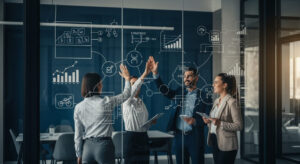 personas trabajando en oficina